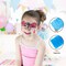 Glokers Face Paint Set - Face painting Kit Contains Cake Paints, Crayons, Paint Brushes, Glitter, Sponges and Stencils - Sensitive Skin Face and Body Paint - Suitable for Adults and Children